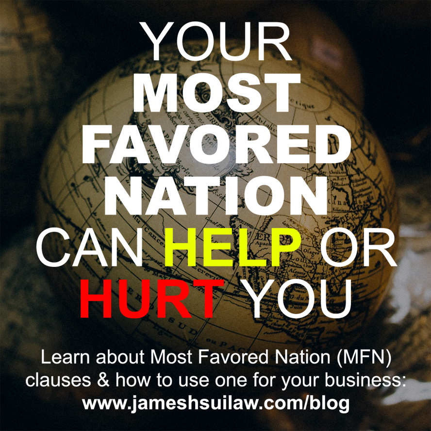 most favored nation clause bitcoins